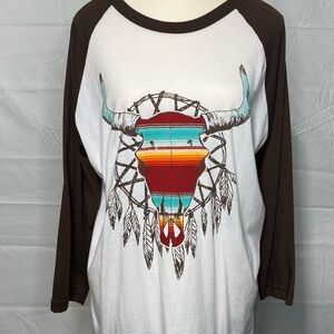 CRAZY TRAIN 3/4 SLEEVE T